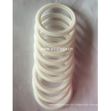 China Anillo de sello blanco de silicona para Triclamp Ferrule